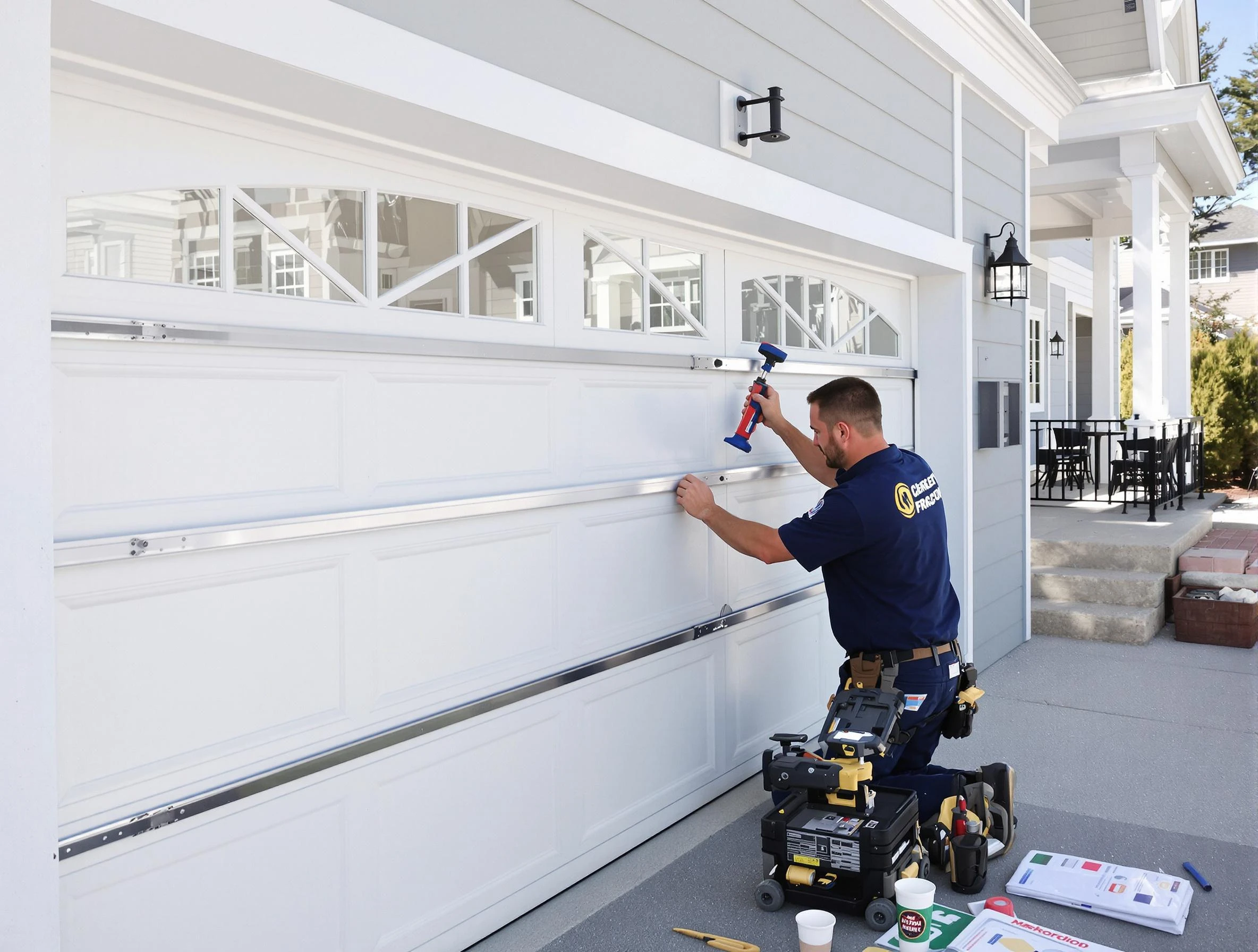 Professional garage door installation by Jacksonville Garage Door Repair in Jacksonville