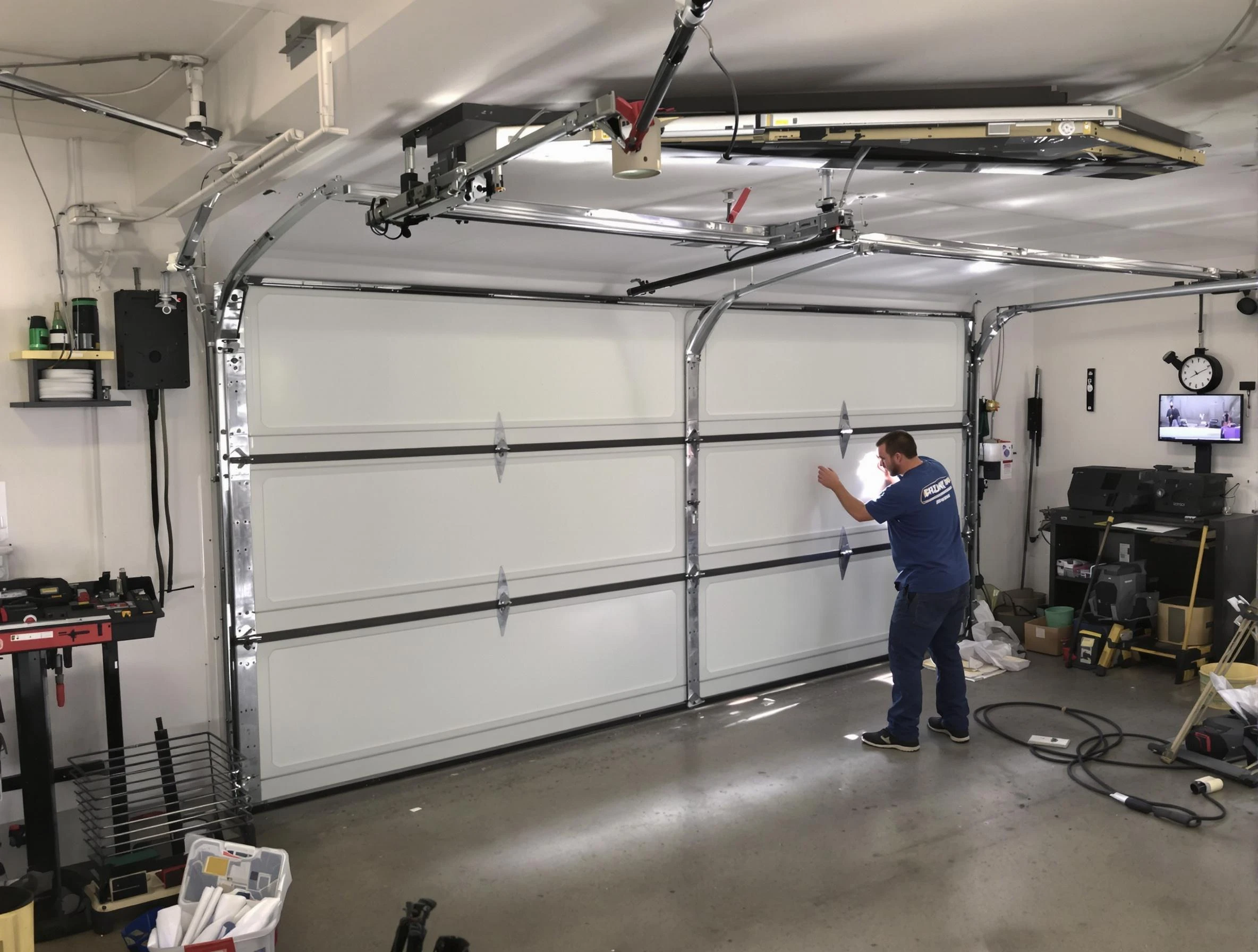 Professional garage door repair service by Jacksonville Garage Door Repair in Jacksonville
