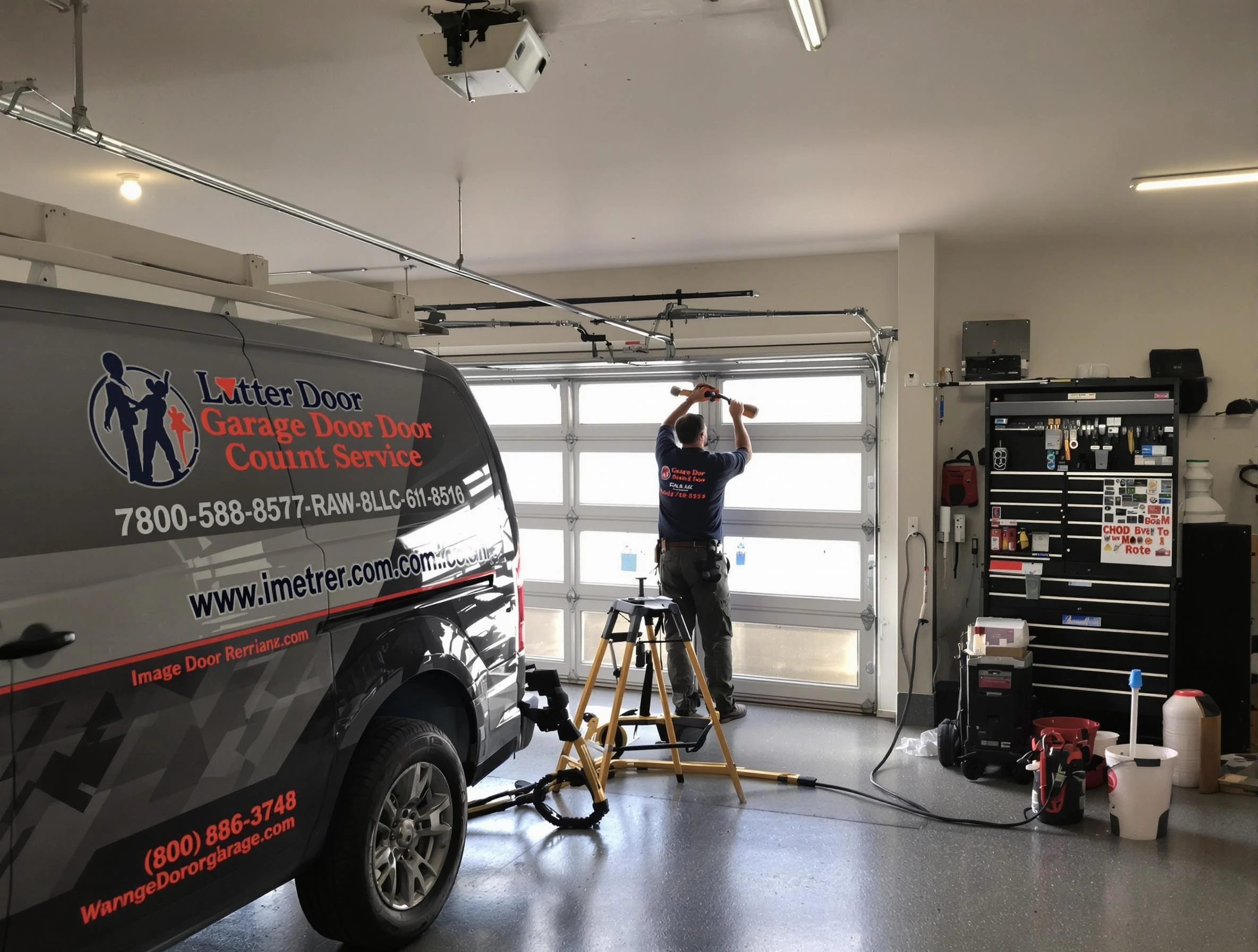 Jacksonville Garage Door Repair rapid response team performing same-day repair in Jacksonville